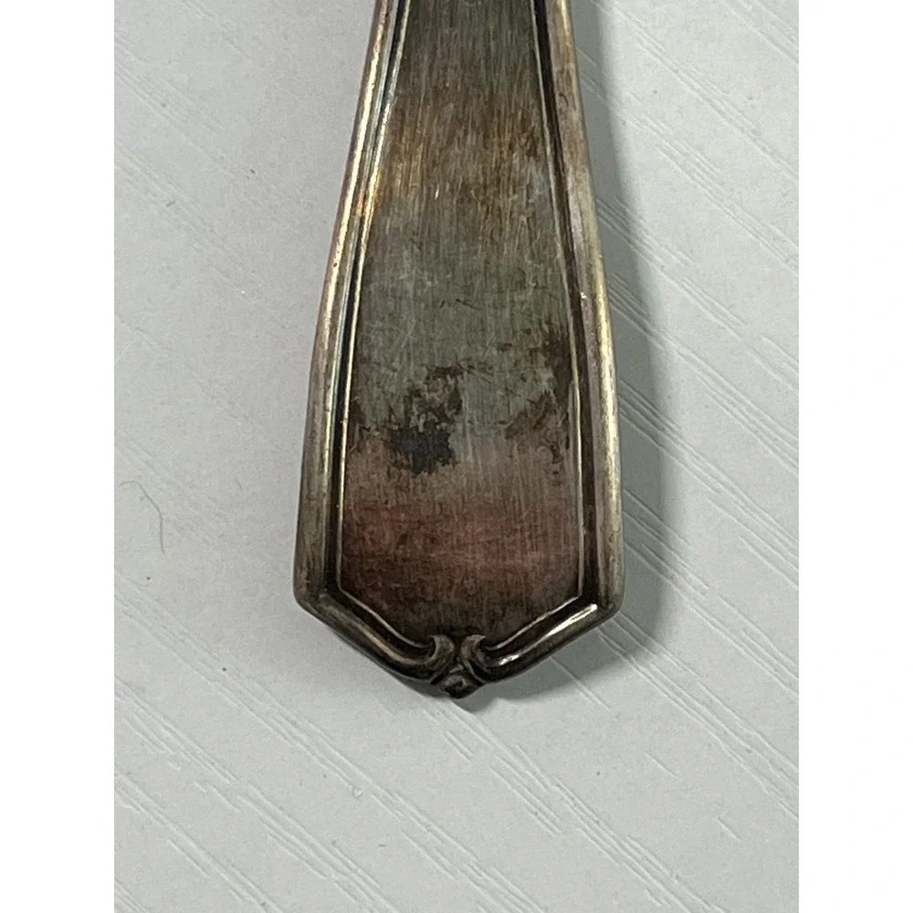 Oneida Community Plate Adam Pattern Gravy Ladle Silverplate Vintage‎ 1917 6 Inch